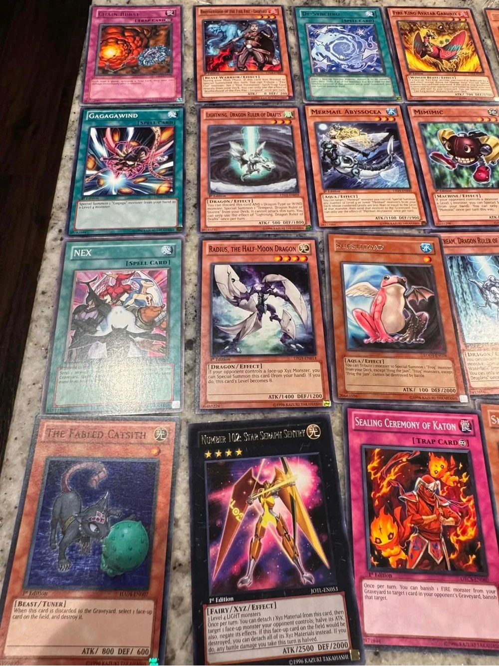 Yu-Gi-Oh! curated lot